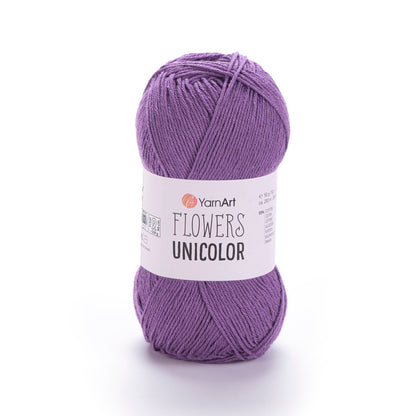 Image de fil YarnArt Flowers unicolore - 50g / 200m – disponible chez Šarlotes audumi