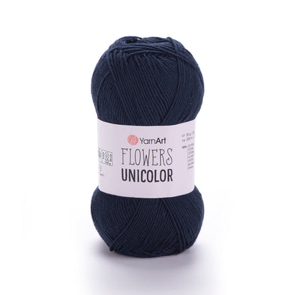 Image de fil YarnArt Flowers unicolore - 50g / 200m – disponible chez Šarlotes audumi