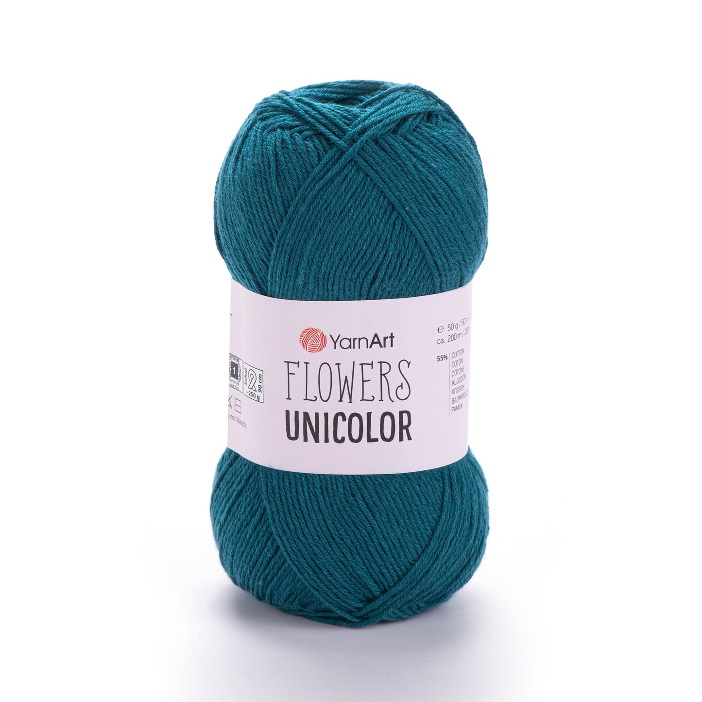 Image avec le fil YarnArt Flowers unicolor - 50 g / 200 m – disponible chez Šarlotes audumi