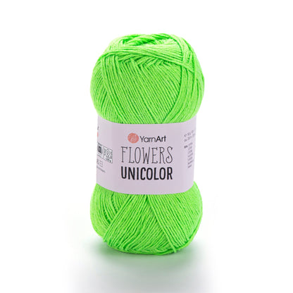 Image de fil YarnArt Flowers unicolor - 50g / 200m – disponible chez Šarlotes audumi