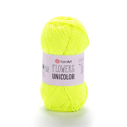 Image de fil YarnArt Flowers unicolore - 50g / 200m – disponible chez Šarlotes audumi