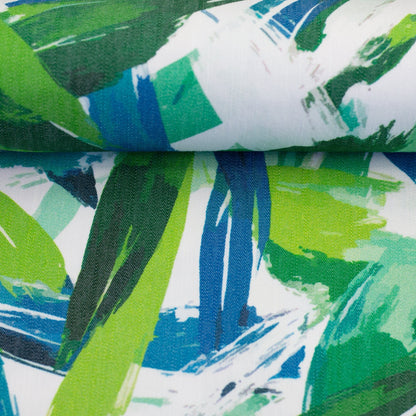 Image avec tissu en jean - motif abstrait 190 g/m² – disponible chez Šarlotes audumi
