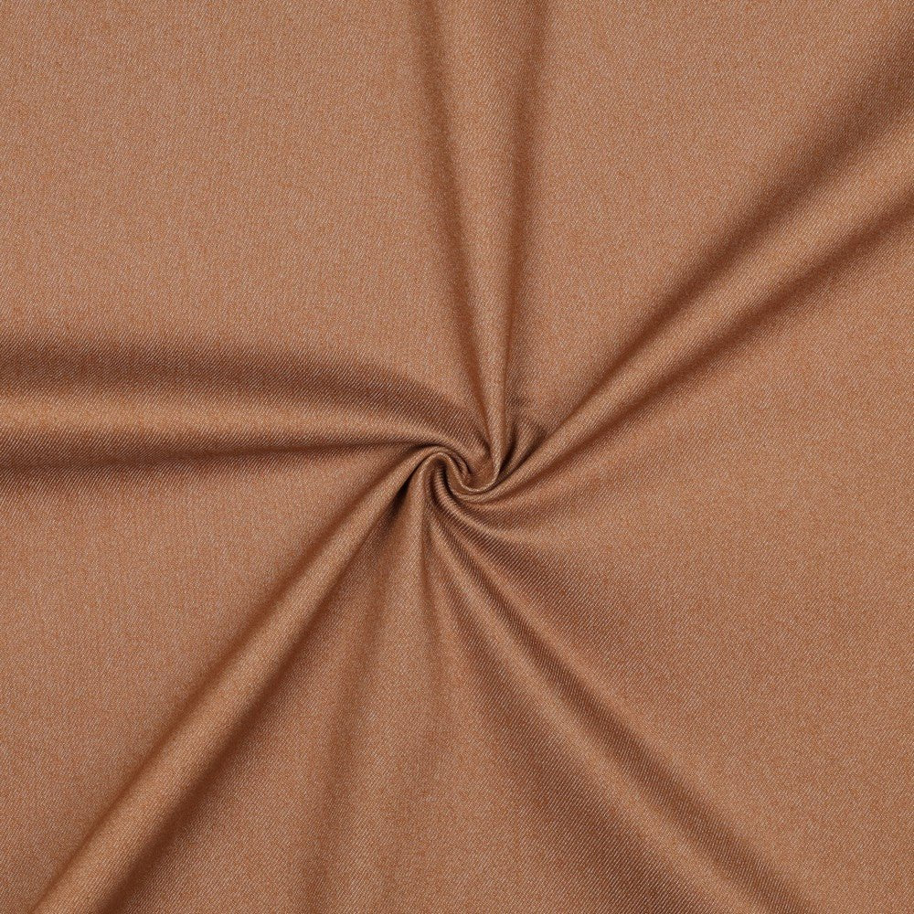 Denim fabric with elastane - brown 270 g/m²