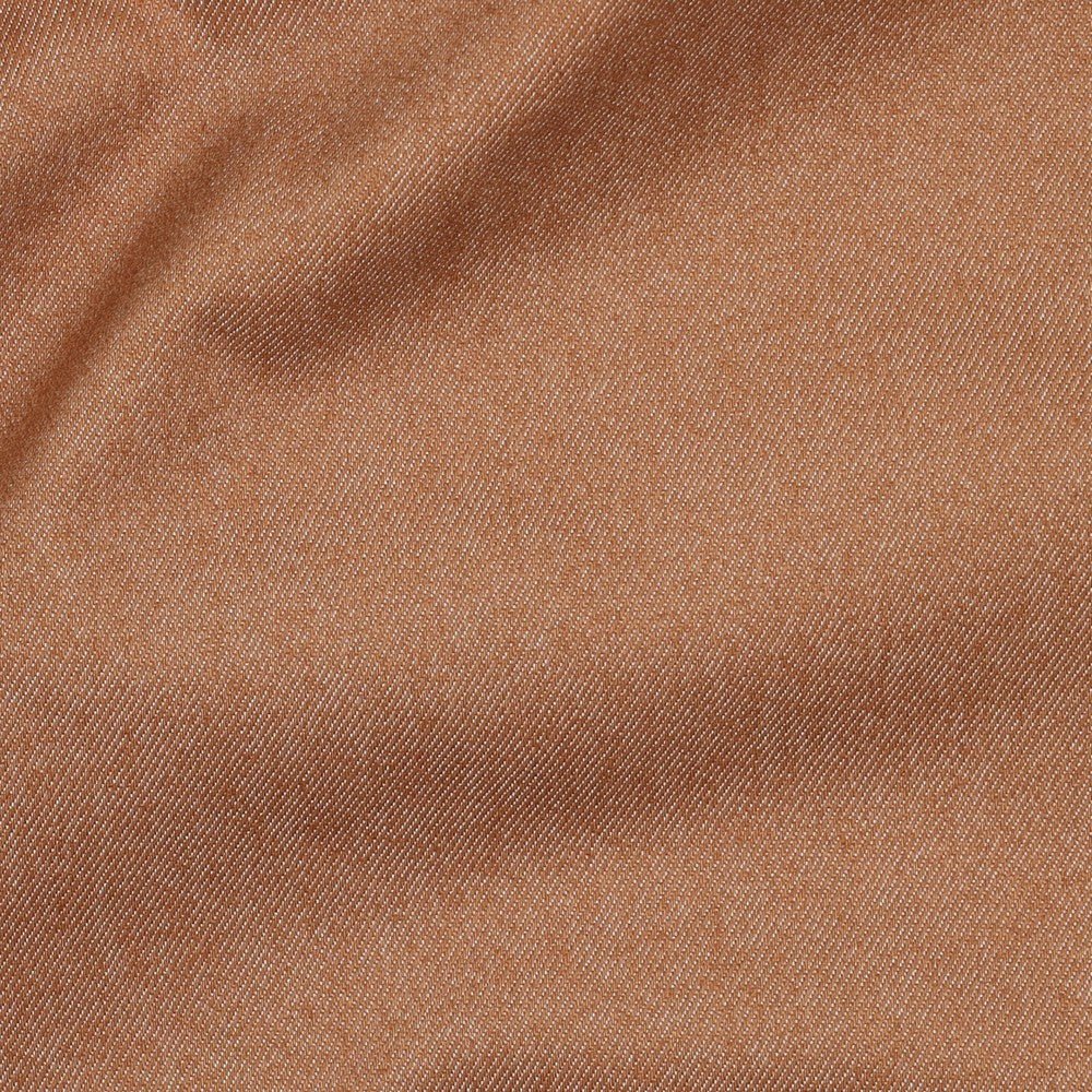 Denim fabric with elastane - brown 270 g/m²