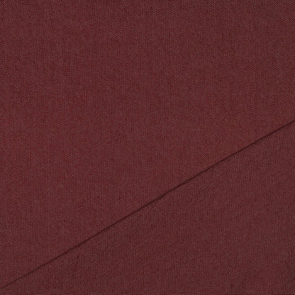 Džinsu audums ar elastānu - burgundija tonis 270 g/m²