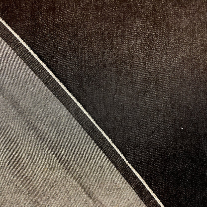Tissu en denim noir 280 g/m²