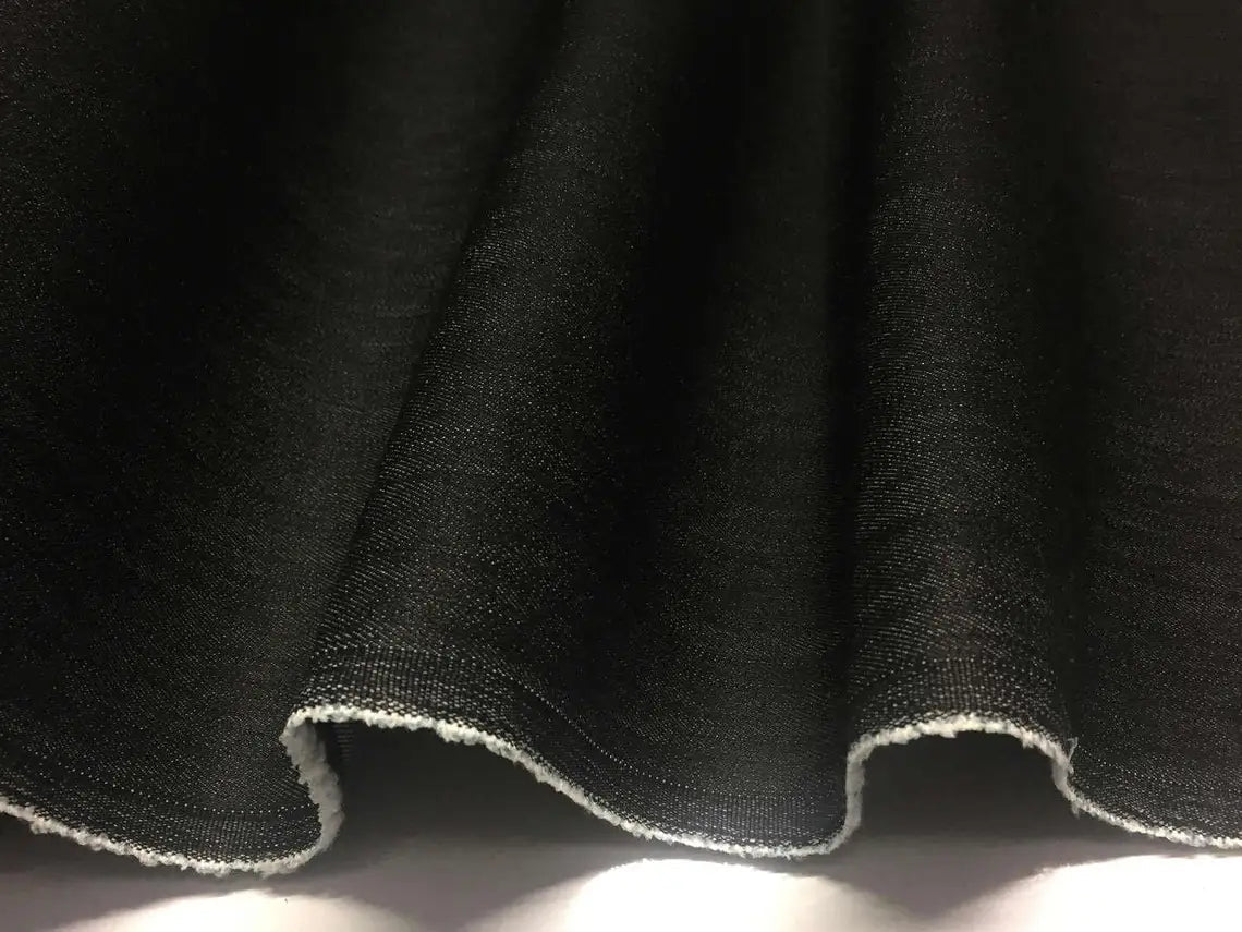 denim fabric - black 280 g/m²