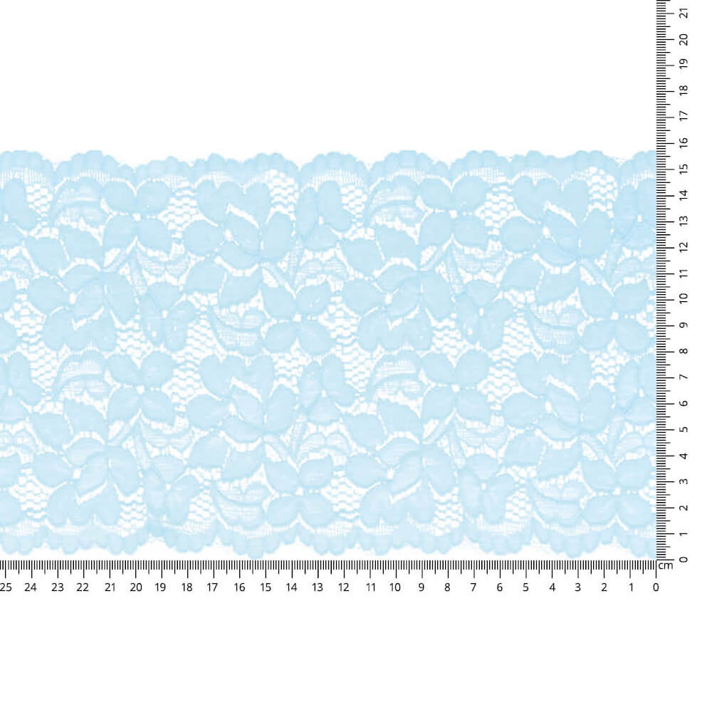 Dentelle élastique en nylon - 16 cm - teinte 258