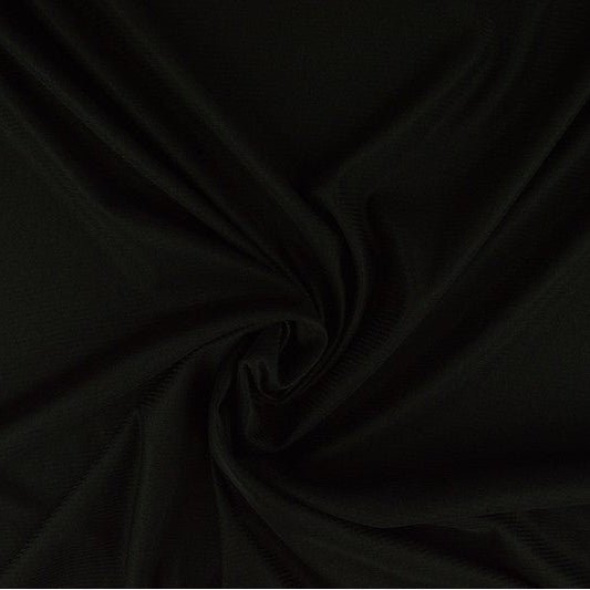 Image de doublure en tricot extensible - noire 75 g/m² – disponible chez Šarlotes audumi