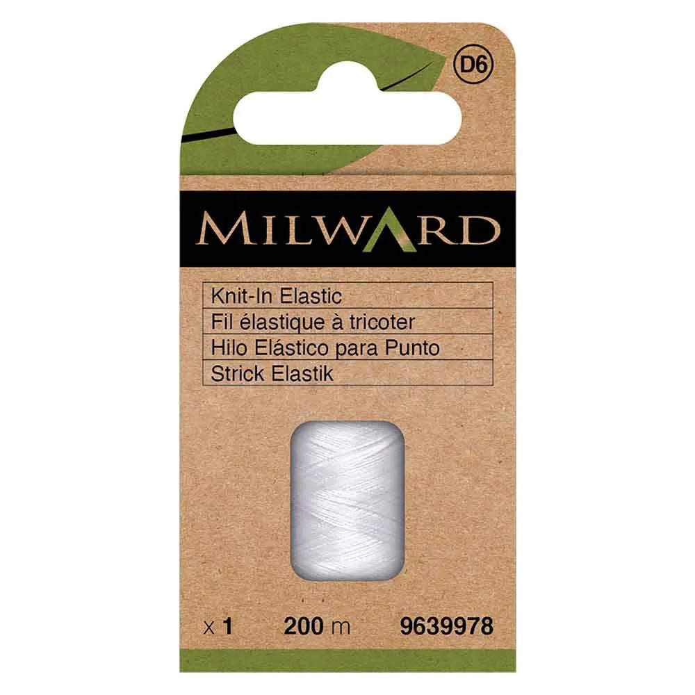 Fil élastique/gomme Milward - transparent 200 m