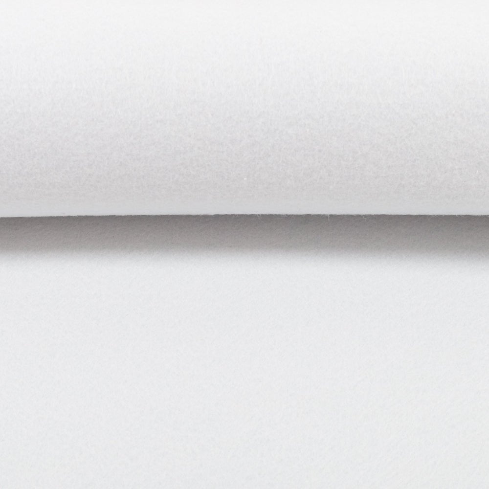 Tissu de feutre en rouleaux, 3 mm - clair, gris clair 650 g/m²