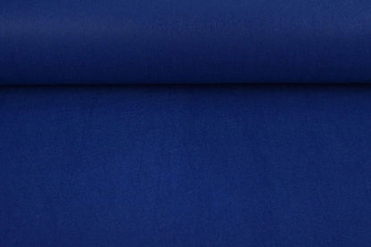 Tissu feutre en rouleaux, doux, 1 mm - bleu roi 220 g/m²