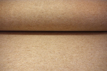 Tissu feutre en rouleaux, doux, 1 mm - caramel 220 g/m²