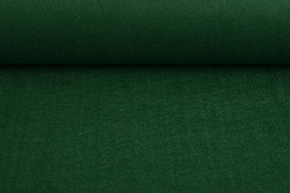 Tissu feutre en rouleaux, doux, 1 mm - vert foncé 220 g/m²