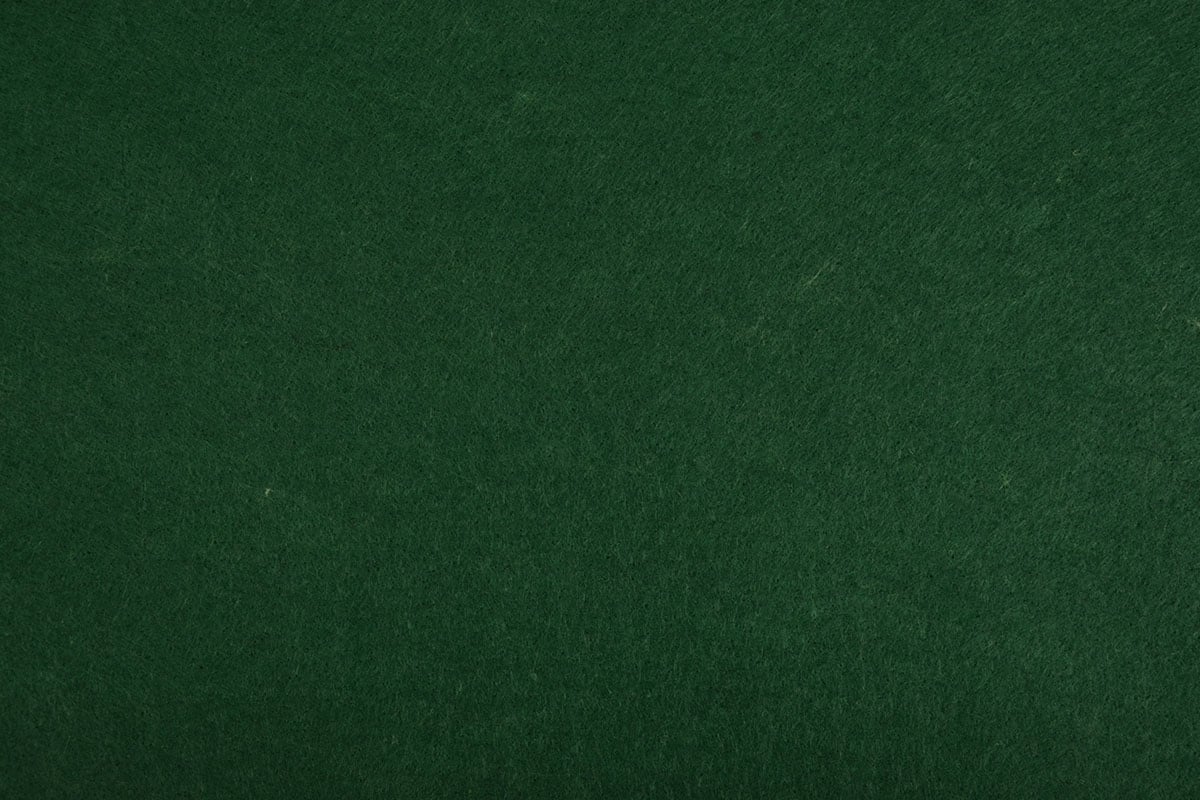 Tissu en feutre en rouleaux, doux, 1 mm - vert foncé 220 g/m²
