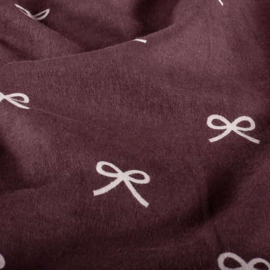 Image de flanelle - nœuds 165 g/m² – disponible chez Šarlotes audumi