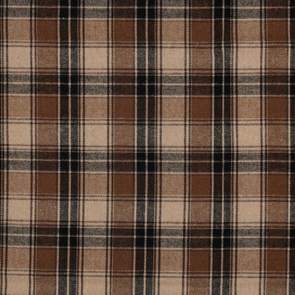 Image de flanelle à carreaux marron – disponible en ligne Šarlotes audumi