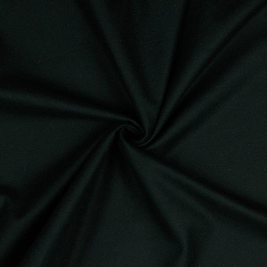 Flanelle noire - 165 g/m²