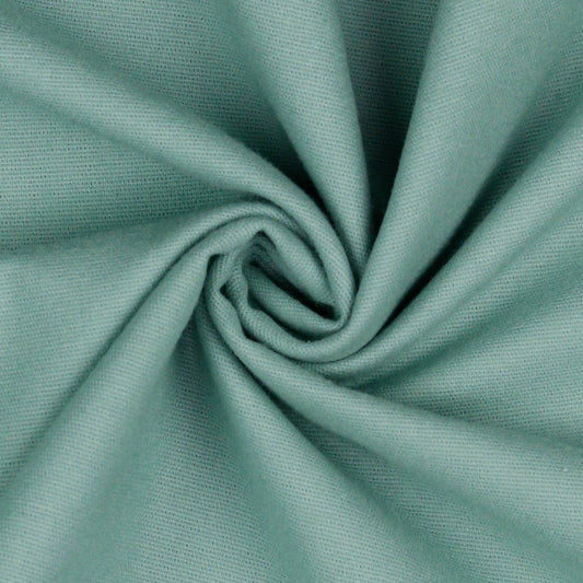 Flanelle - menthe 165 g/m²