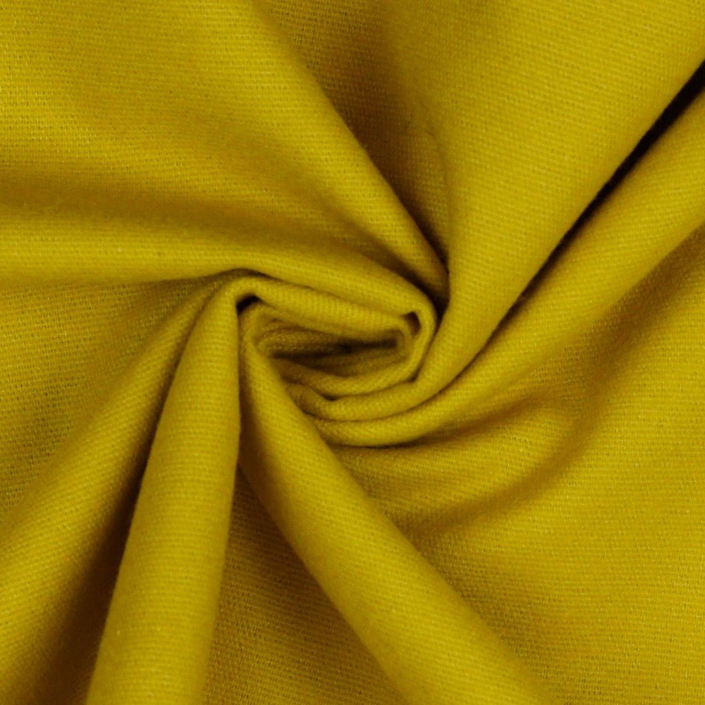 alt
Flanelle jaune moutarde 165 g/m²