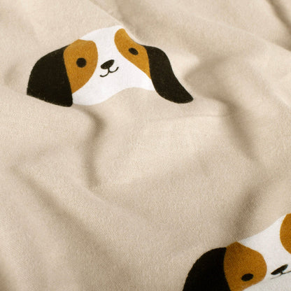 Image de flanelle - chiens 165 g/m² – disponible chez Šarlotes audumi