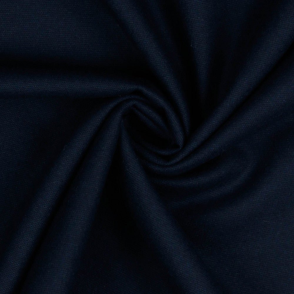 Flanelle - bleu foncé 165 g/m²