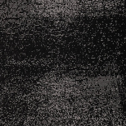 Image du tissu à paillettes noir 285 g/m² – disponible chez Šarlotes audumi