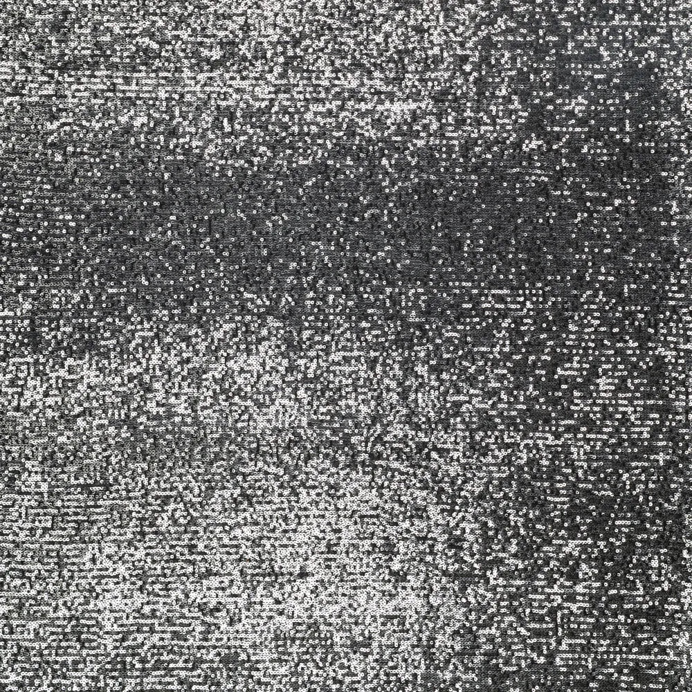 Image avec tissu à paillettes - noir argent 285 g/m² – disponible chez Šarlotes audumi