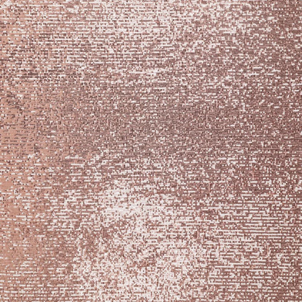 Image du tissu à paillettes - rose 285 g/m² – disponible chez Šarlotes audumi