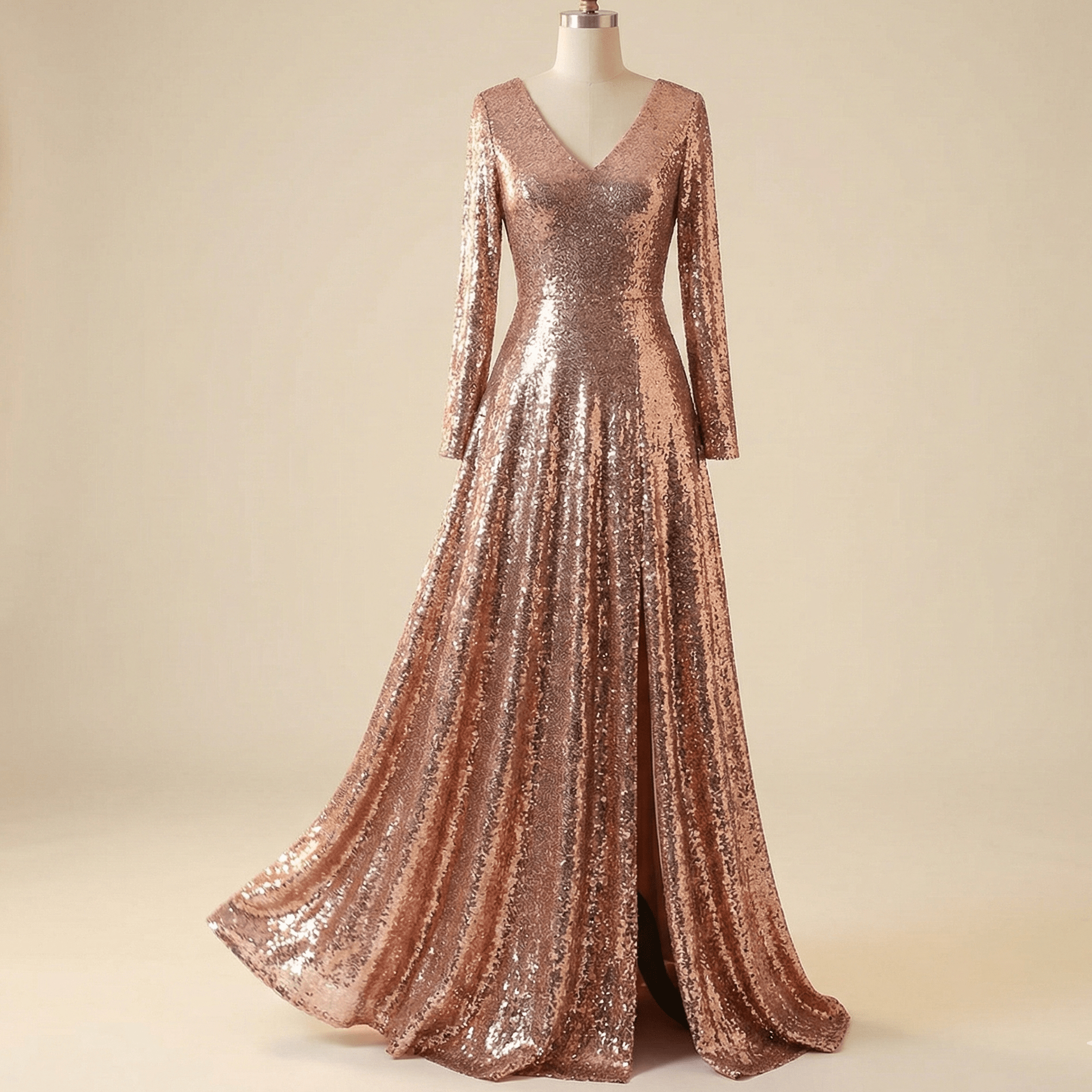 Image de tissu à paillettes rose 285 g/m² – disponible chez Šarlotes audumi