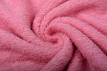 Tissu éponge - rose vif 350 g/m²