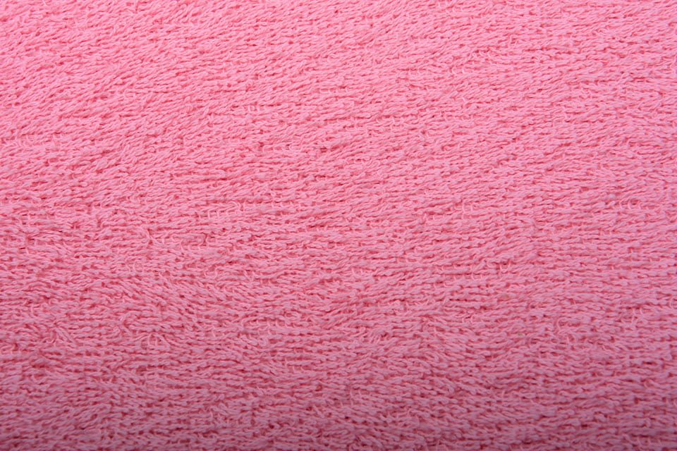 Tissu éponge rose vif 350 g/m²