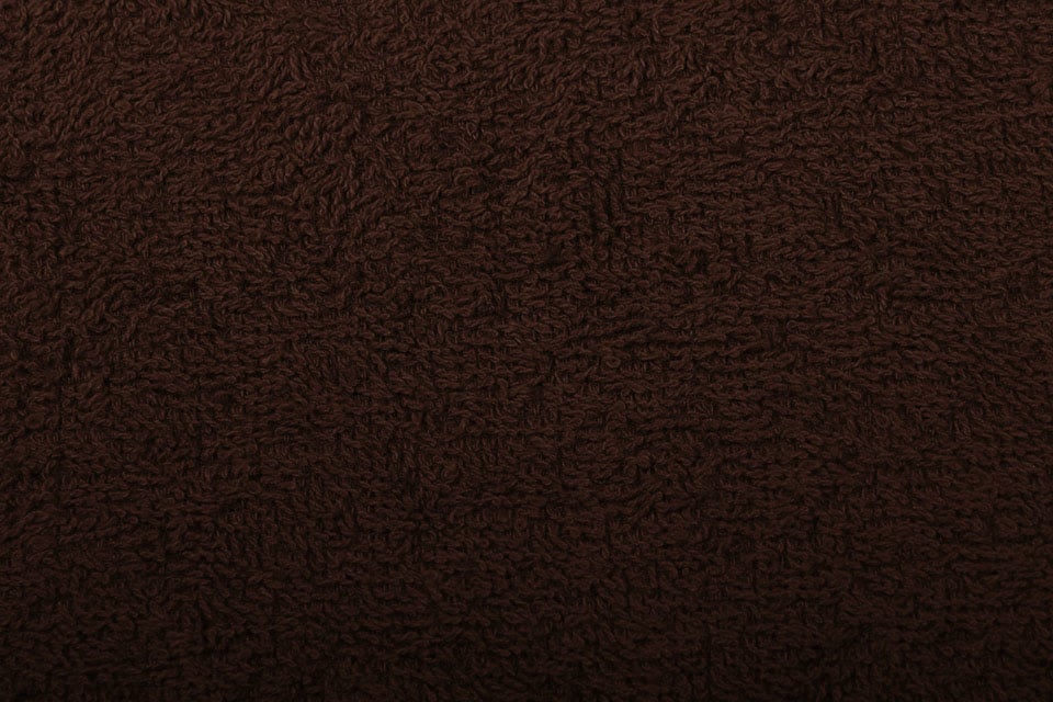 Tissu éponge - marron chocolat 350 g/m²