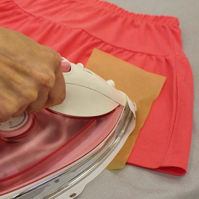 Bild mit aufbügelbarer Thermoapplikation für Kinderkleidung – 5,5 × 6,5 cm – online erhältlich bei Šarlotes audumi
