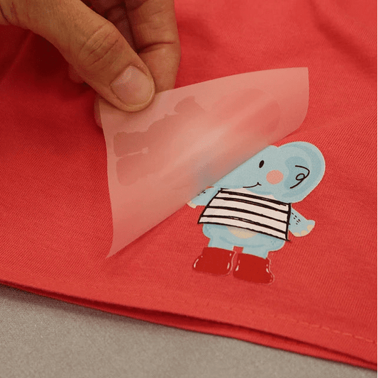 Image of iron-on heat transfer for children's clothing – 5.5 × 6.5 cm – available online at Šarlotes audumi