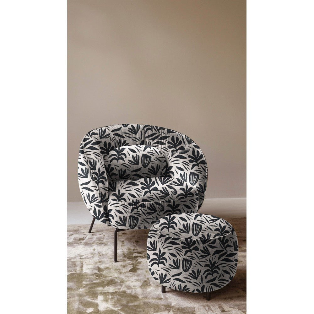 Tapisserie - feuilles noires 310 g/m²