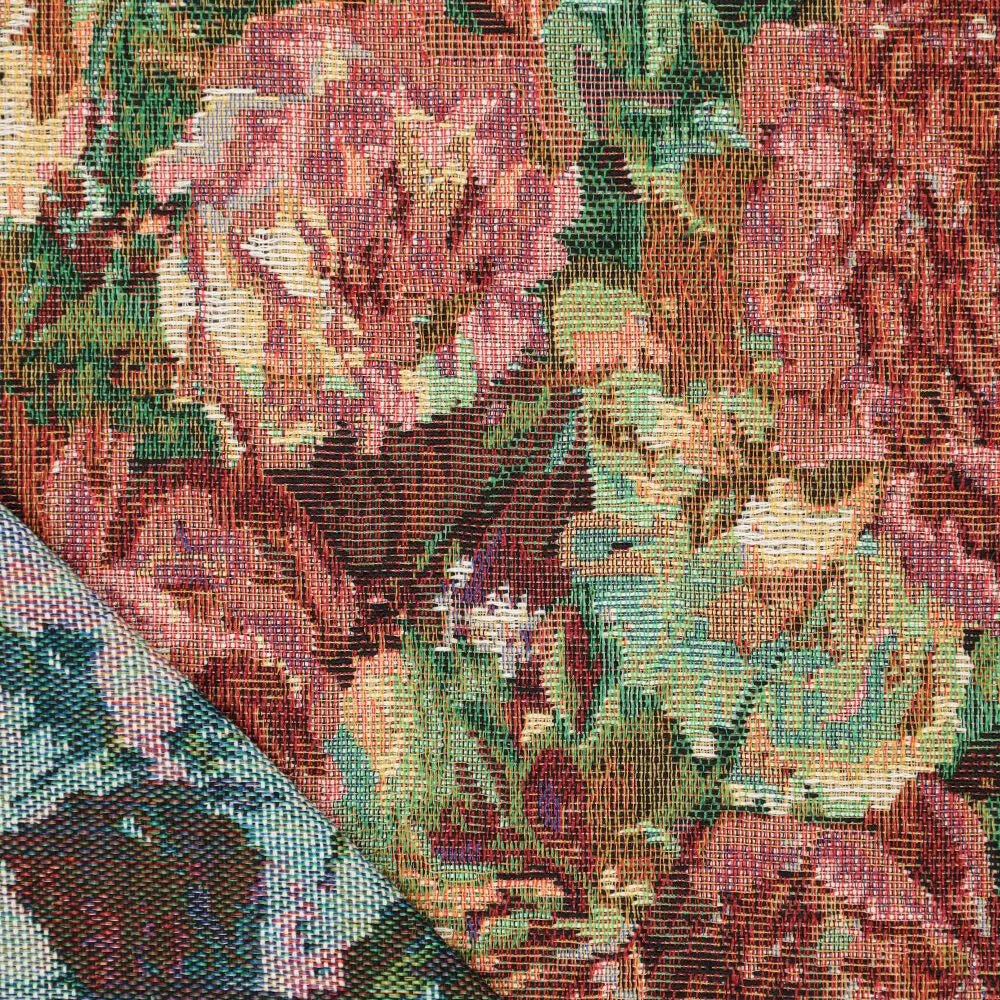 Image avec tissu gobelin - fleurs 350 g/m² – disponible chez Šarlotes audumi