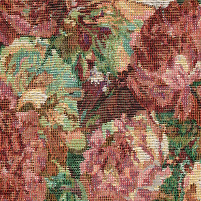 Tissu tapisserie à fleurs 350 g/m² – disponible chez Šarlotes audumi