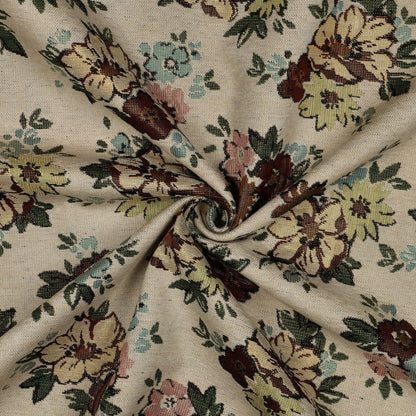 alt
Tapestry image - flowers with gold accents on a light background 420 g/m² – available at Šarlotes audumi