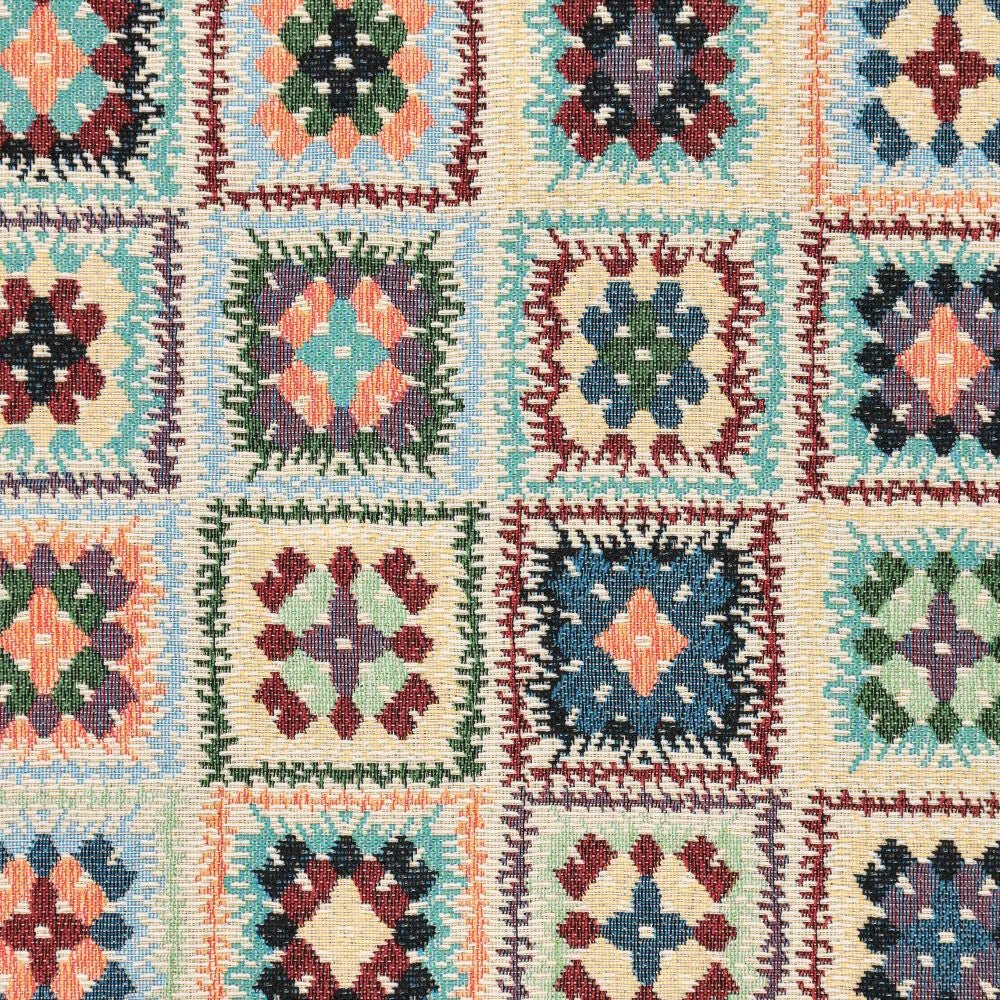Image de tapisserie - carrés au crochet 300 g/m² – disponible chez Šarlotes audumi