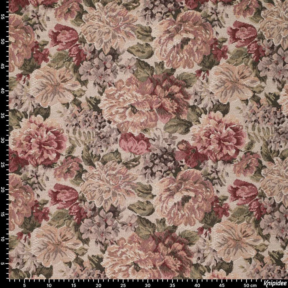 Tapestry - vintage flowers 260 g/m²