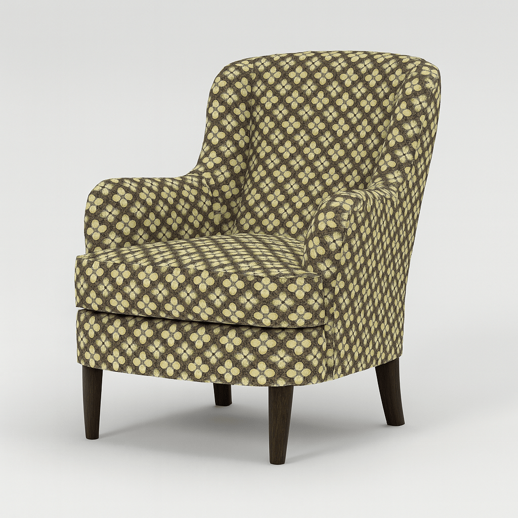 Tapisserie à motif floral vert 260 g/m²