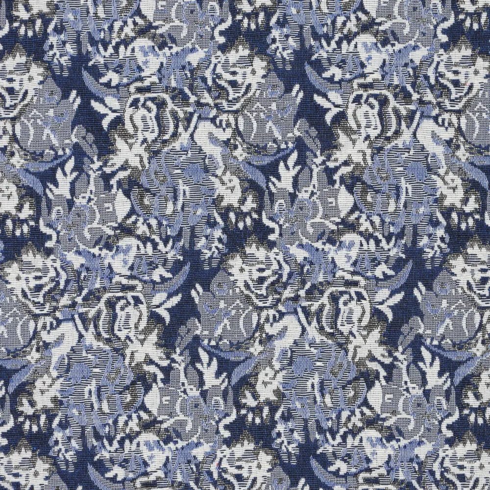 Image of tapestry - elegant blue pattern 260 g/m² – available at Šarlotes audumi