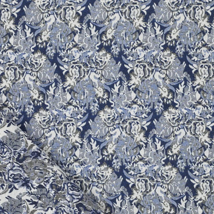 Image of tapestry - blue elegant pattern 260 g/m² – available at Šarlotes audumi
