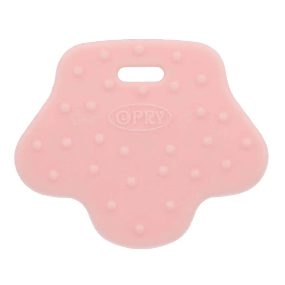 Anneau de dentition pour enfants Opry | Forme de patte d’animal | 68x57 mm