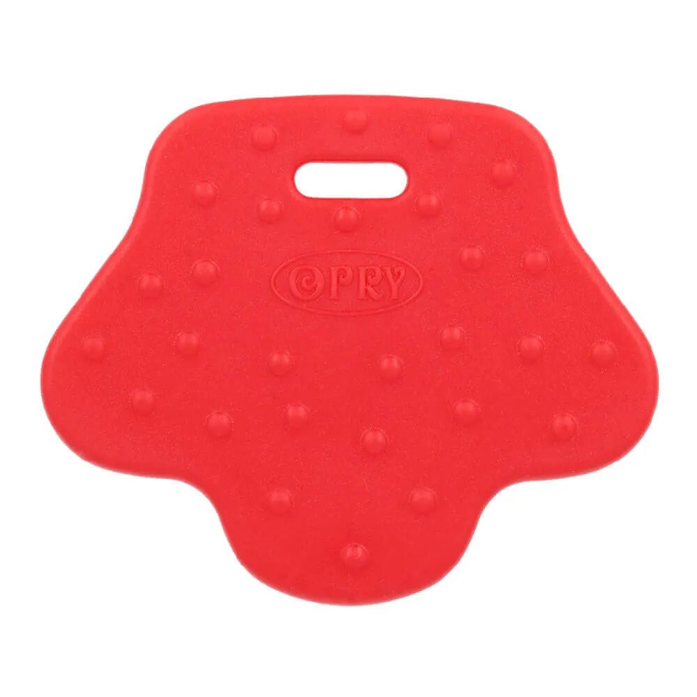 Anneau de dentition pour enfants Opry | Forme de petite patte d’animal | 68x57 mm