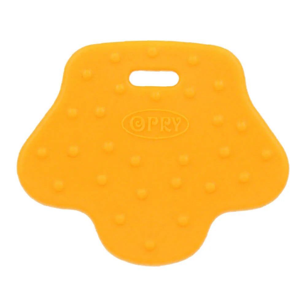Anneau de dentition pour enfants Opry | Forme de petites pattes d’animaux | 68x57 mm
