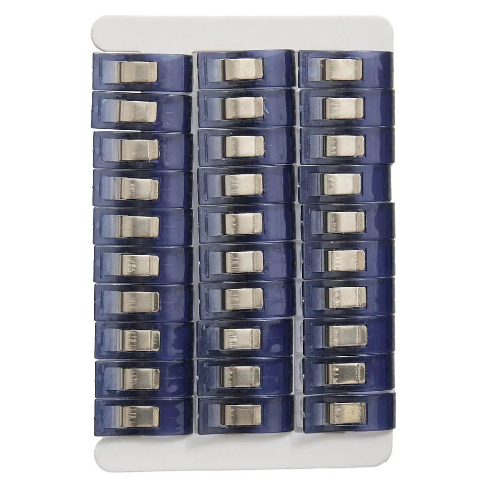 Attēls ar Hobby Gift Create QuiltClip auduma knaģi 26x10 mm 30 gab. – pieejams Šarlotes audumi