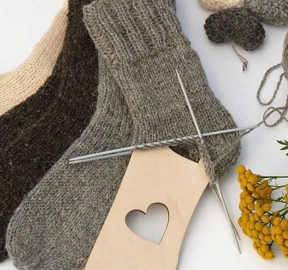 Bloqueur de chaussettes en bois ONE – pour des chaussettes tricotées belles et régulières