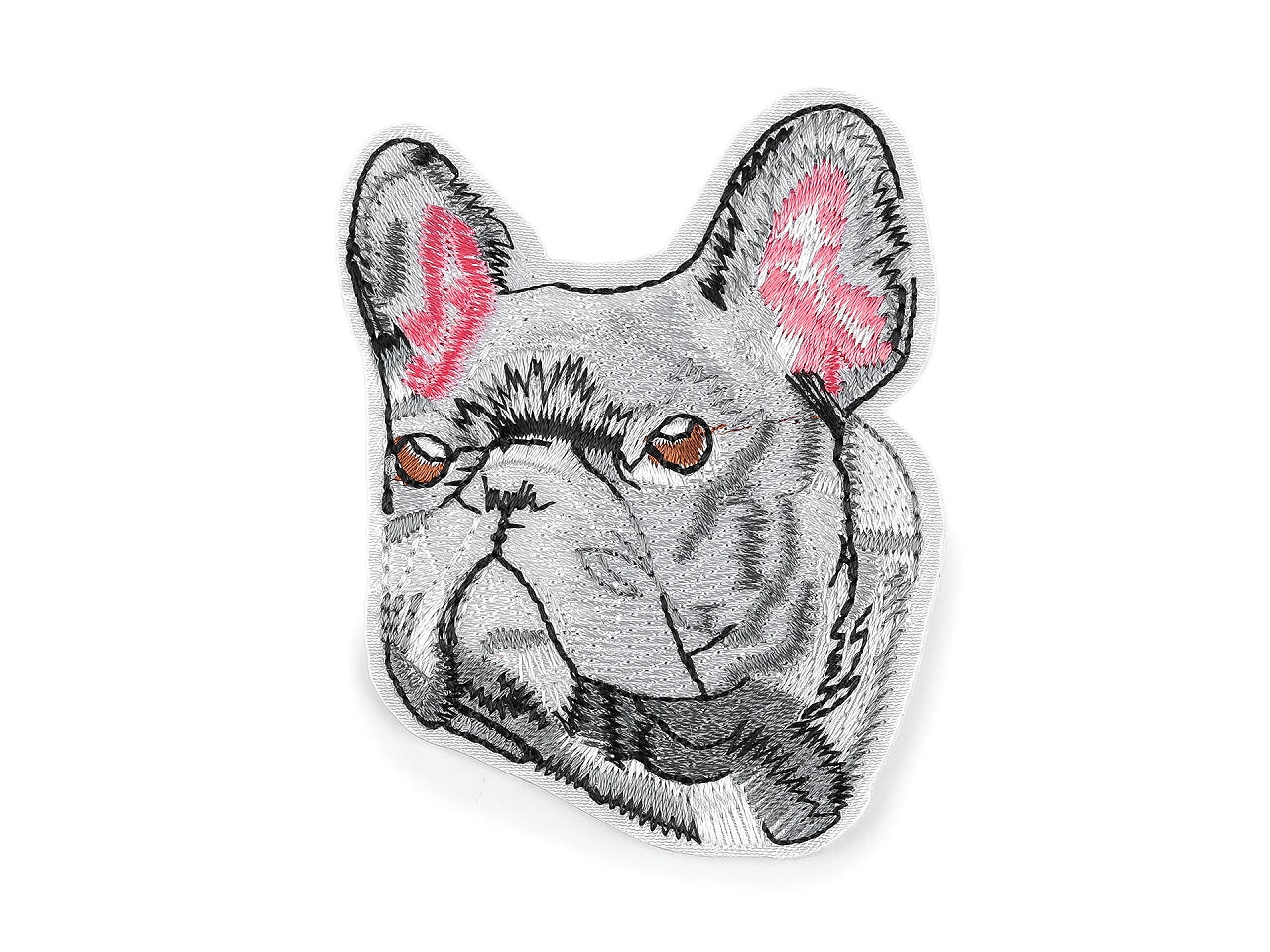 Patch thermocollant bulldog | 5,8 x 7,7 cm